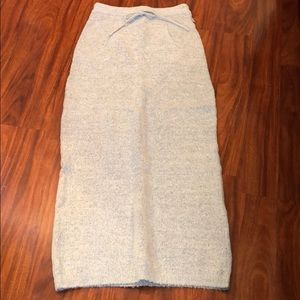 SUPERGA wool maxi skirt